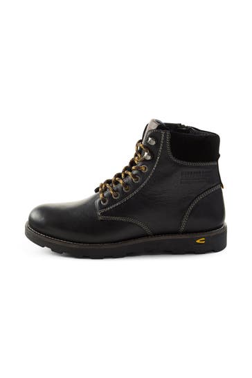 CAMEL ACTIVE Schnürstiefel schwarz