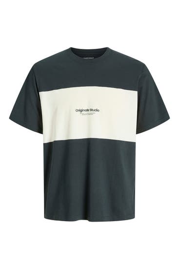 JACK & JONES - T-Shirt zweifarbig