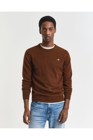 GANT Brown woollen jumper