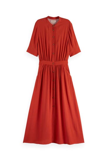 SCOTCH & SODA Casual-Kleid rotorange
