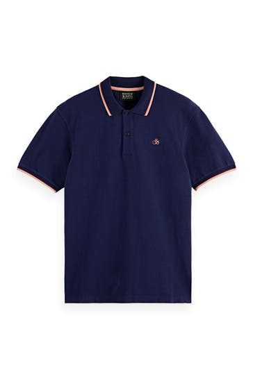 SCOTCH & SODA Polo-Shirt dunkelblau