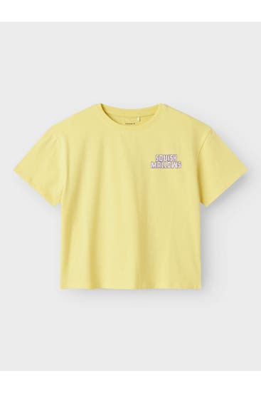 NAME IT - T-Shirt gelb