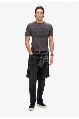 SUPERDRY T-Shirt dunkelgrau