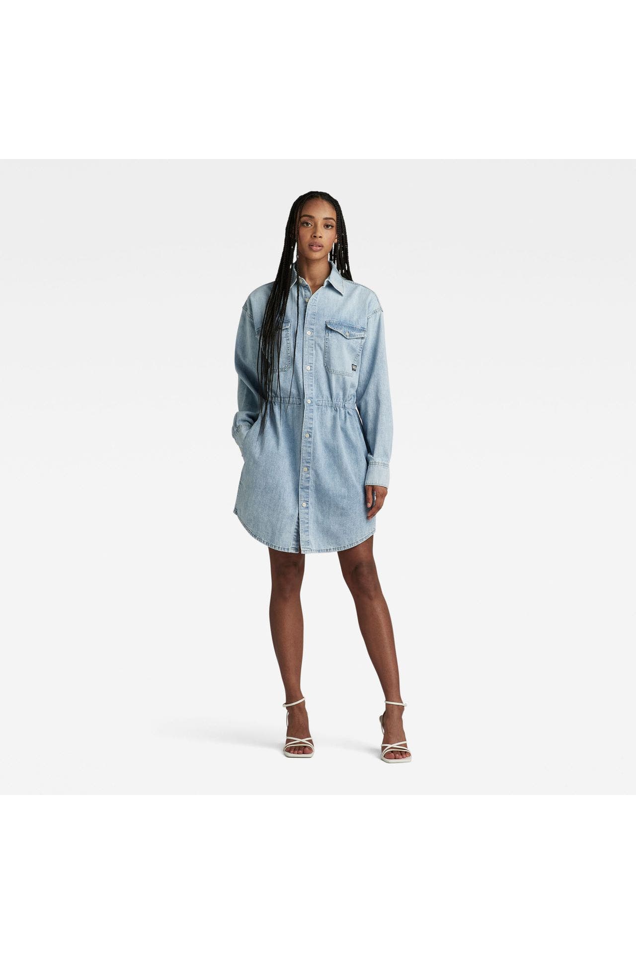 G-STAR Denimkleid hellblau, Bild 1