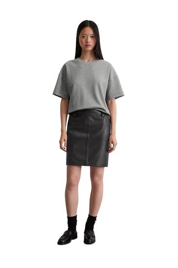 MARC O'POLO Sweatshirt grau meliert