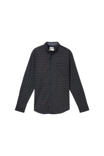 TOM TAILOR Casual-Hemd gemustert