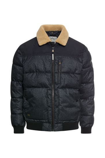 CAMEL ACTIVE Stepp-Blouson nachtblau