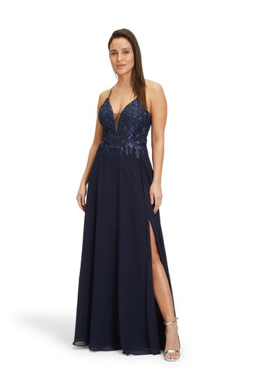 VERA MONT Abendkleid nachtblau