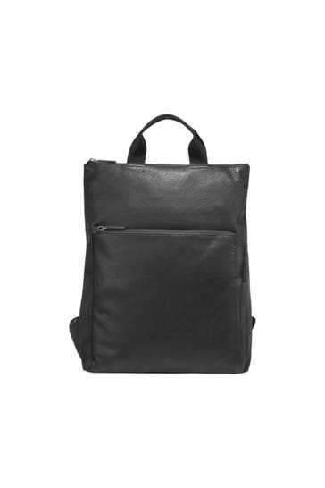 STRELLSON Lederrucksack 'Clapton Abe' schwarz