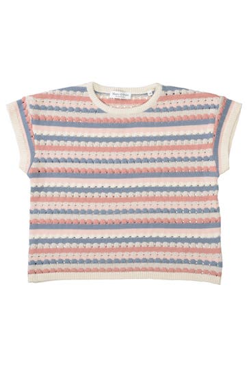 MARC O'POLO Strickshirt gestreift