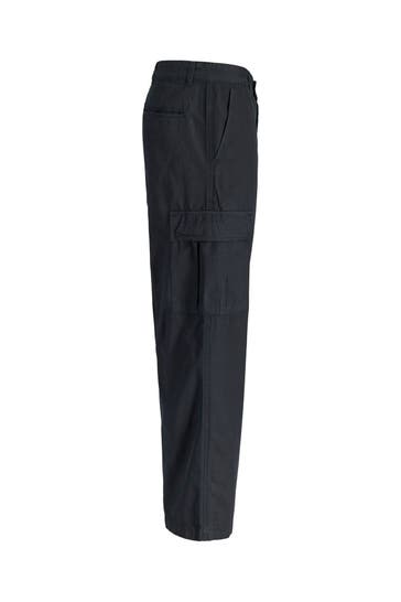 JACK & JONES Cargohose schwarz