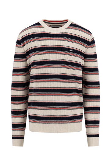 FYNCH-HATTON Strickpullover gestreift