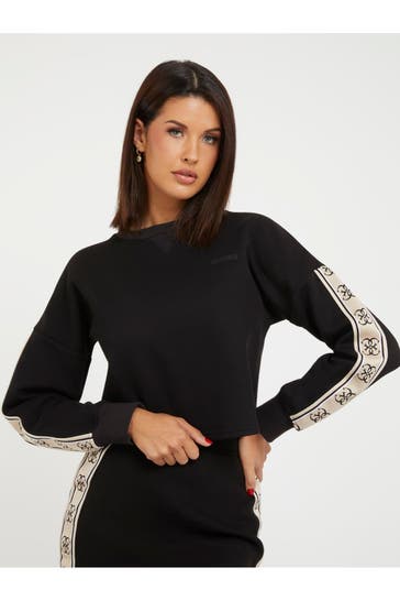 GUESS Sweatshirt schwarz