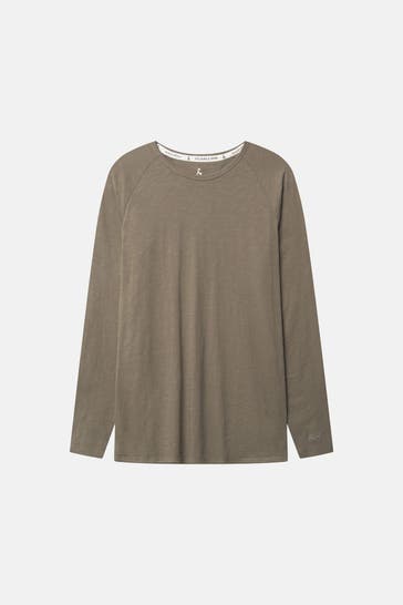 COLOURS & SONS Longsleeve oliv