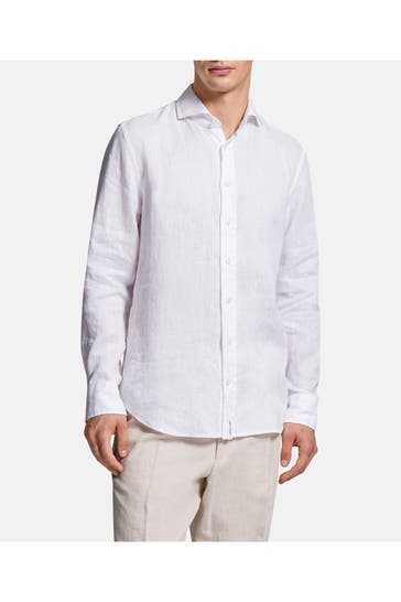 BALDESSARINI Leinen-Hemd 'Hugh' Regular Fit