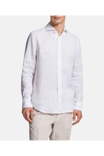 BALDESSARINI Leinen-Hemd 'Hugh' Regular Fit