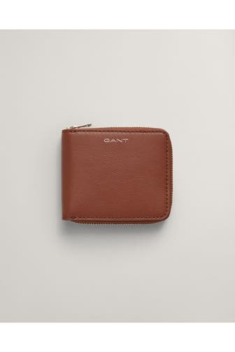 GANT Ledergeldbörse braun