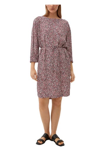 S.OLIVER BLACK LABEL Kleid gemustert