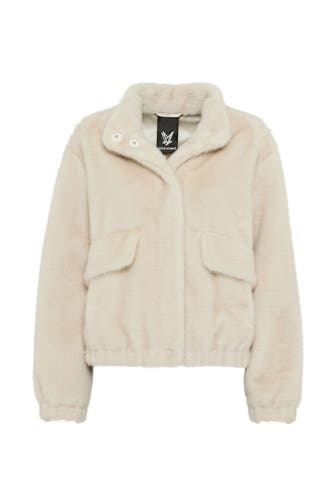 FUCHS SCHMITT Kunstfelljacke creme