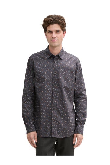 TOM TAILOR Casual-Hemd gemustert
