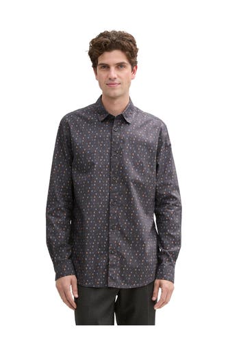 TOM TAILOR Casual-Hemd gemustert