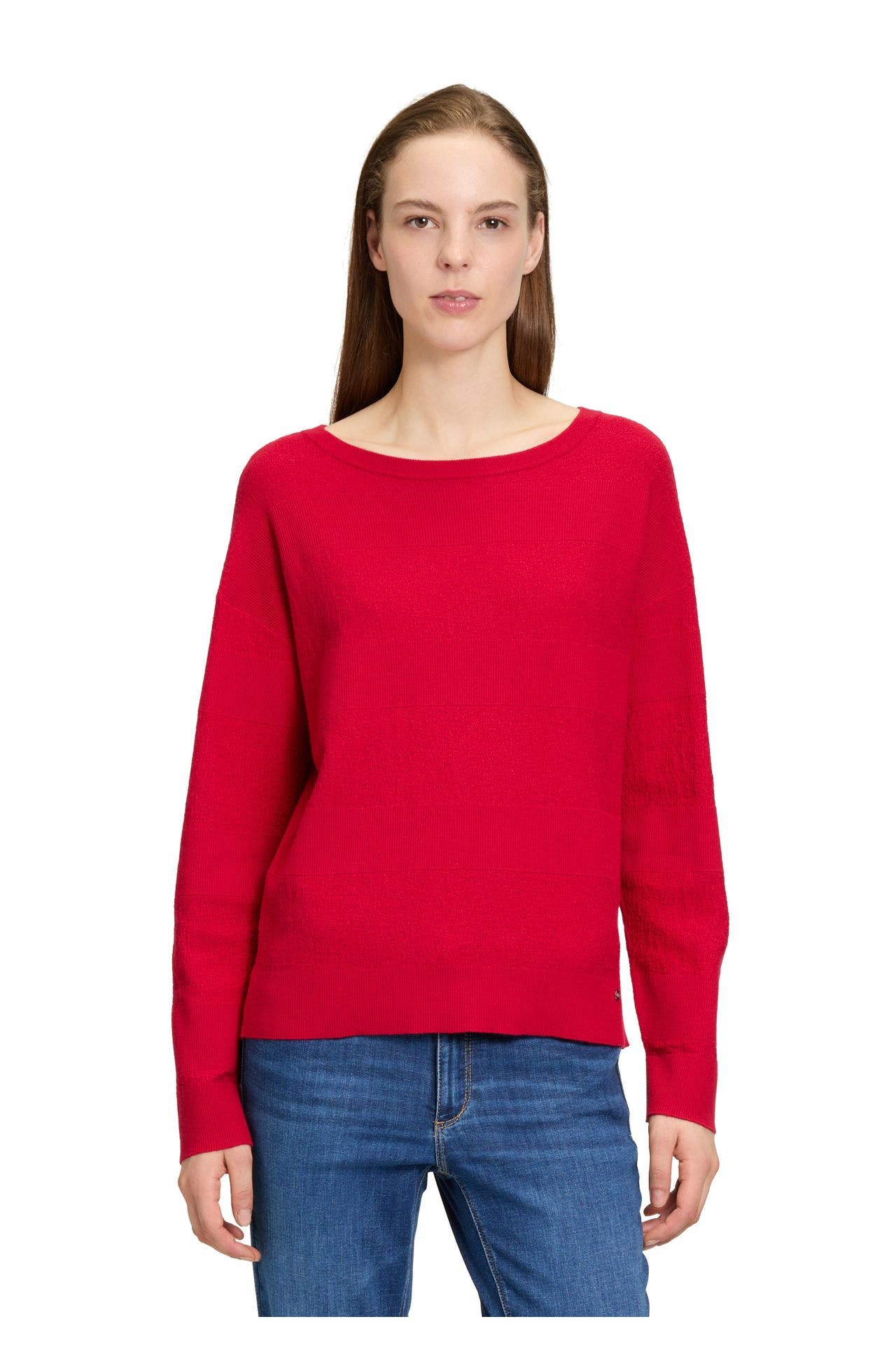 BETTY & CO Strickpullover rot, Bild 1