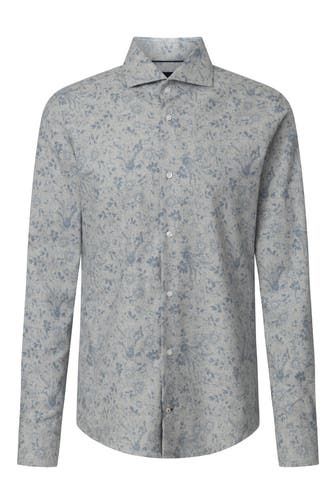 JOOP! Business-Hemd Pai hellgrau Slim Fit