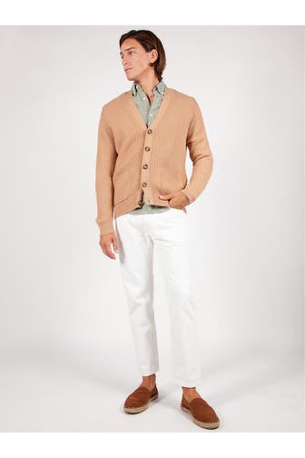 FTC Strickjacke hellbraun