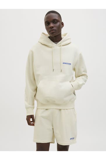 JACK & JONES Hoodie vanille