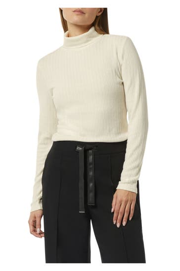 COMMA, Rollkragenpullover ecru