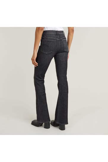 G-STAR Jeans '3301 Flare' anthrazit