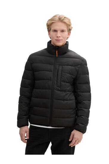 TOM TAILOR - Light-Steppjacke schwarz