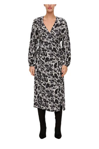 S.OLIVER BLACK LABEL Kleid gemustert