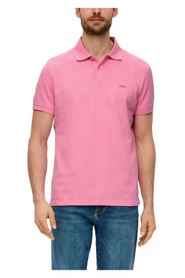 S.OLIVER Polo-Shirt rosa