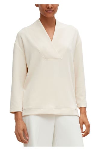 COMMA, Sweatshirt beige