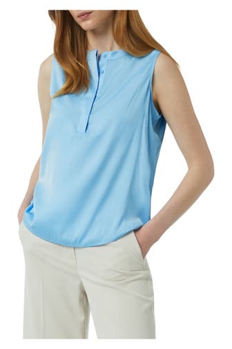 COMMA, Blusentop hellblau