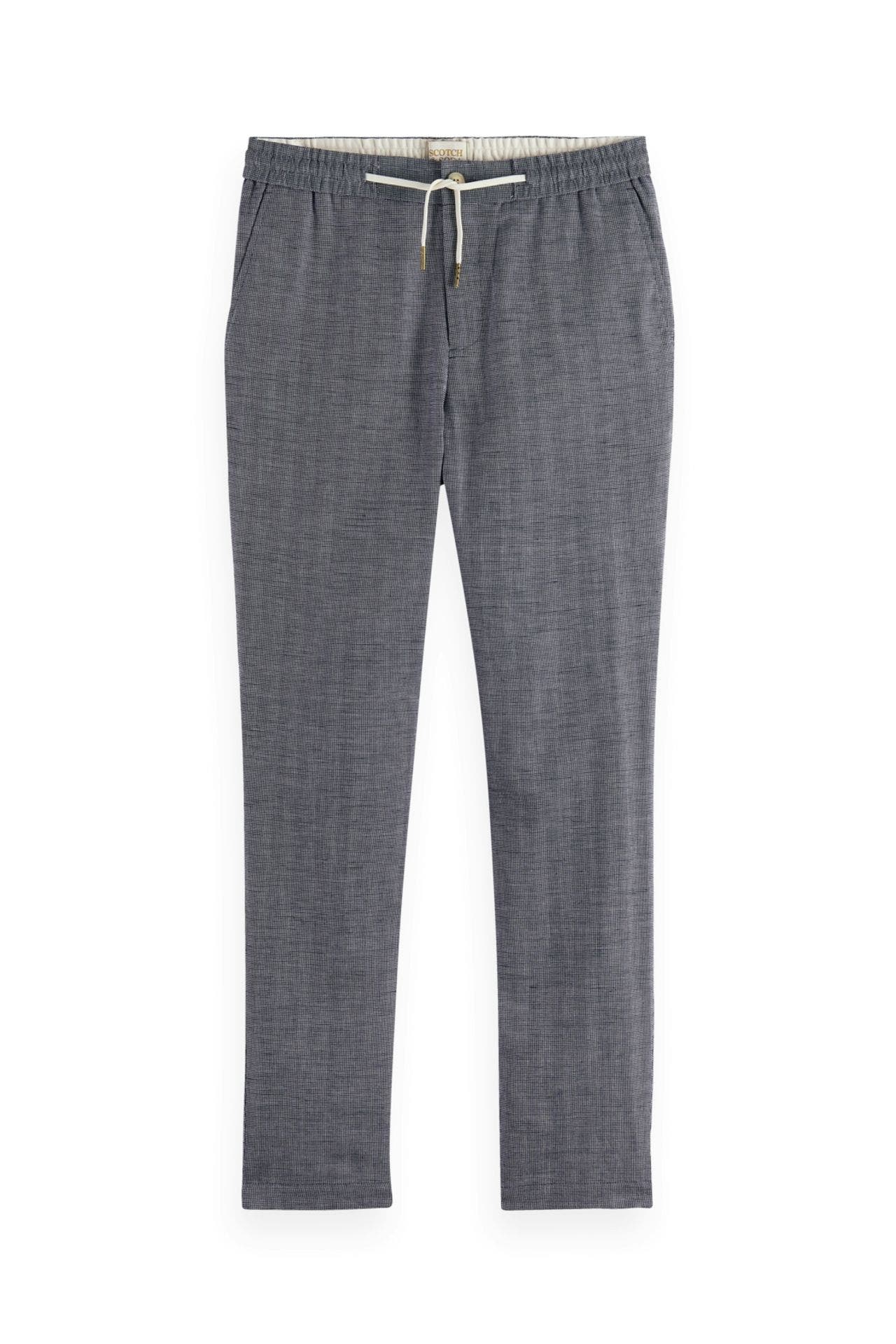 SCOTCH & SODA Leinenmix-Hose 'Warren' gemustert, Bild 1