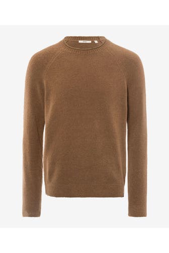 BRAX Strickpullover camel
