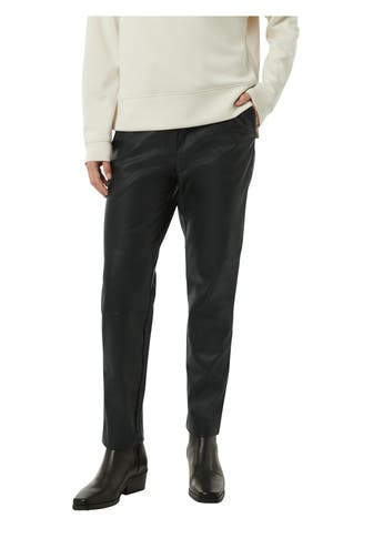 COMMA, Stoffhose schwarz