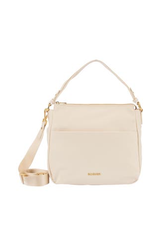 BOGNER Schultertasche 'Klosters Neve Isalie' creme