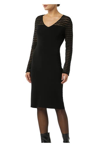 COMMA, Casual-Kleid schwarz