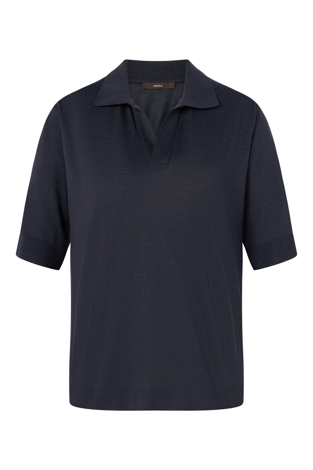 WINDSOR. Polo-Shirt navy, Bild 1