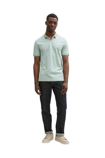 TOM TAILOR Polo-Shirt hellgrün