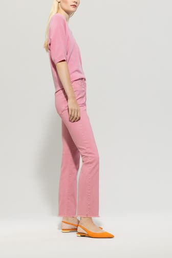 LUISA CERANO Jeans altrosa flared