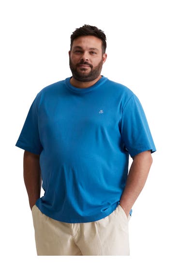MARC O'POLO T-Shirt azurblau