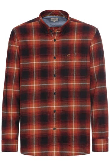 CAMEL ACTIVE Flanellhemd kariert