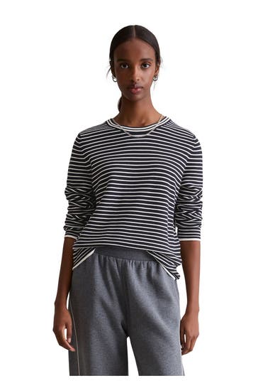 MARC O'POLO DENIM Strickpullover gestreift