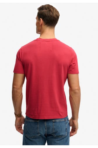 SUPERDRY T-Shirt dunkelrot