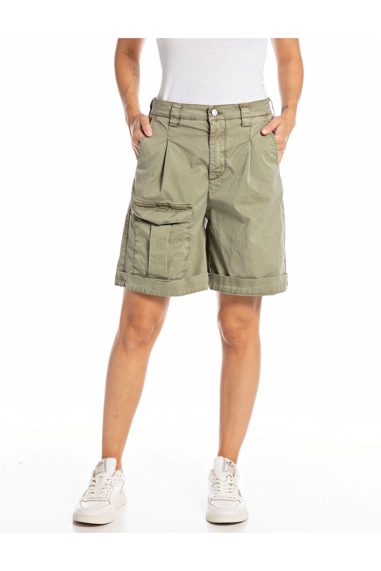 REPLAY Cargo-Shorts khaki, Bild 1