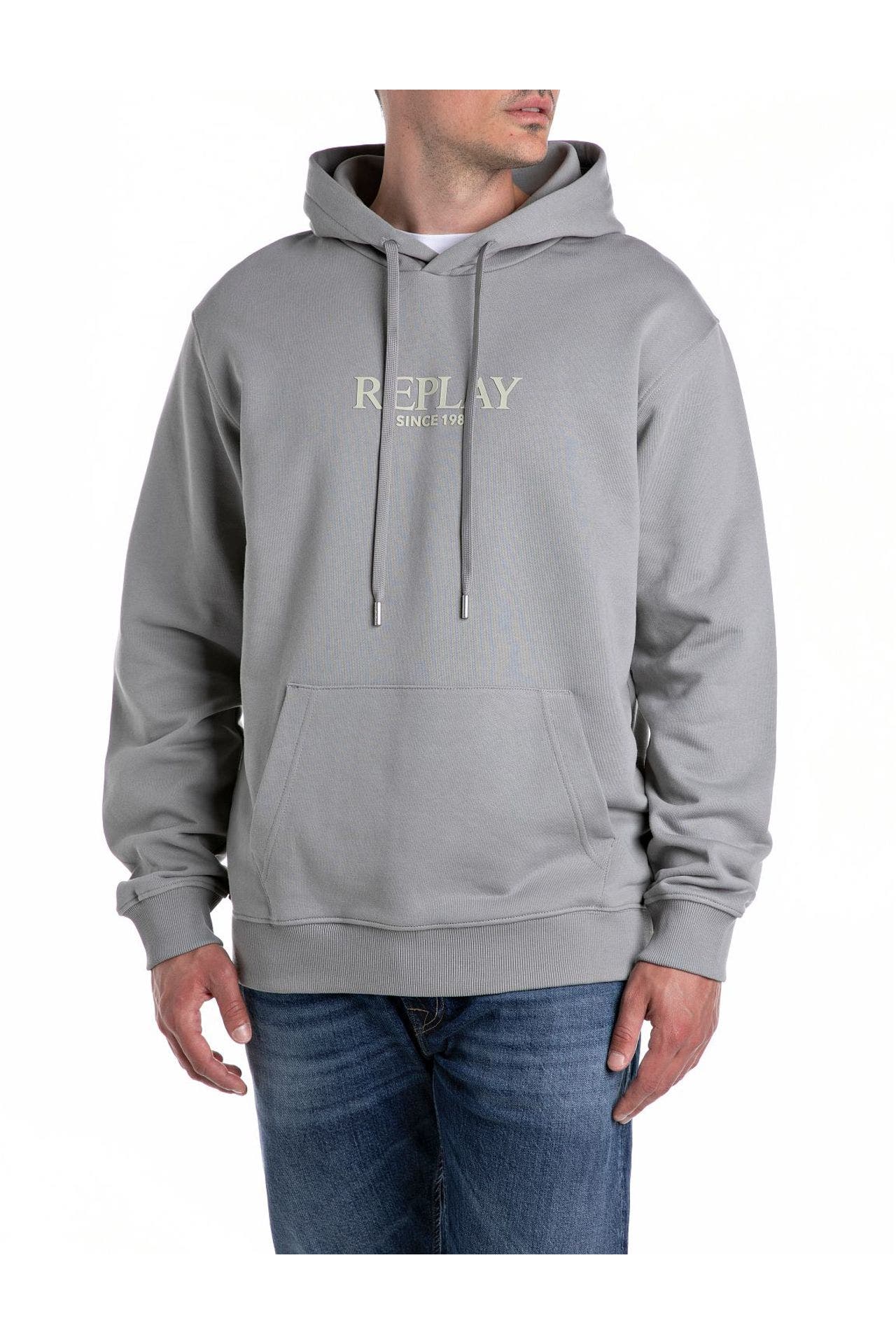 REPLAY Hoodie grau, Bild 1